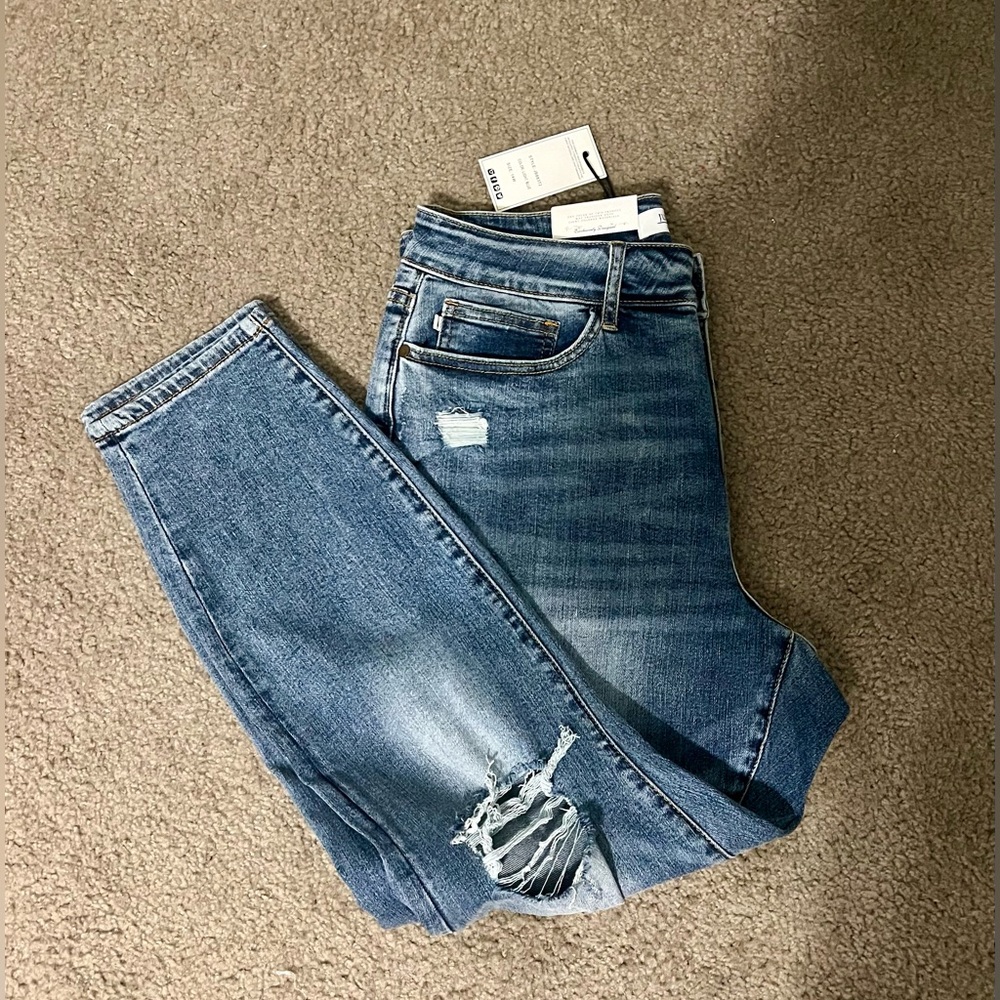 Judy Blue 14W Light Blue High Rise Slim Fit style: JB88372